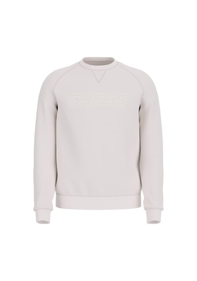 Guess Erkek New Aldwin Cn Sweatshirt - Krem Krem