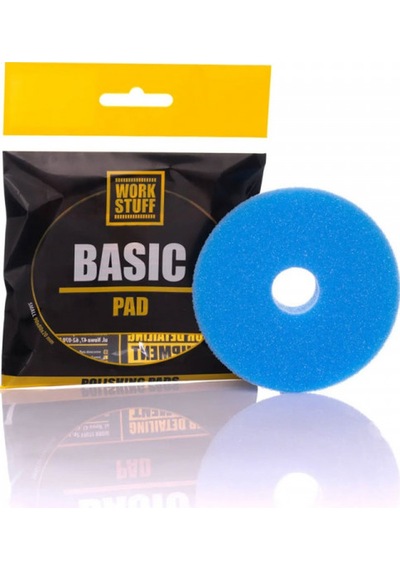Work Stuff Basic HeavyCutting Pad 90mm Mavi Agresif Pasta Süngeri