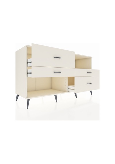 Kronos Konsol Tek Raflı 4 Çekmeceli 176x59x99 Aytaşı-aytaşı Aytaşı-aytaşı