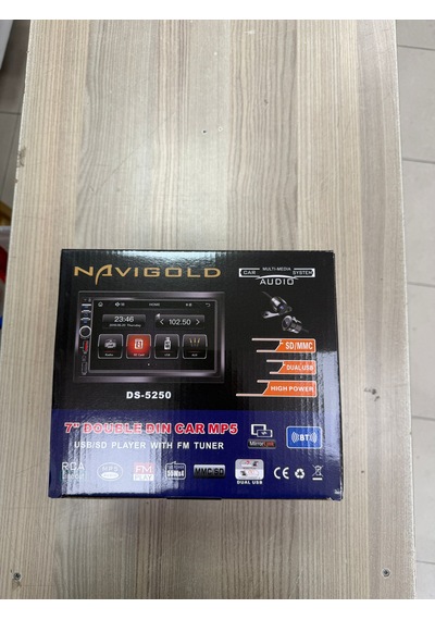 Navigold Ds-5250 Double Teyp 7" 4x55w Bt/usb/sd/fm/aux Carplay Kameralı - Sencan Sound