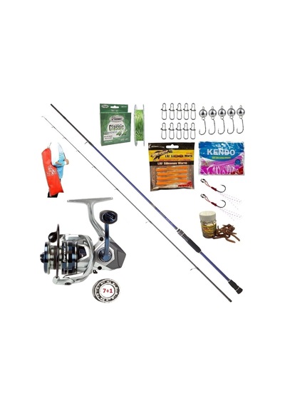 Okuma Safyre 2500 206mm 0,5-6gr Daiwa Samurai Lrf Olta Takımı Seti