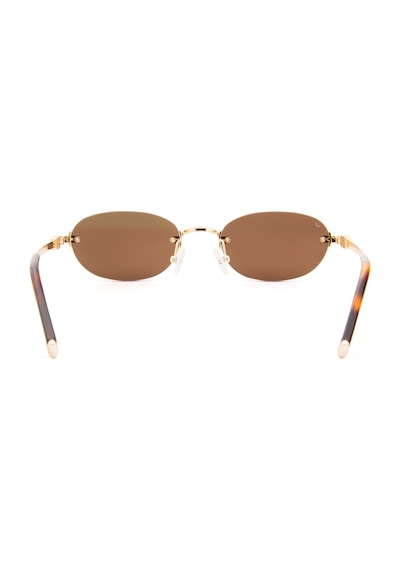 Zen Milano Eyewear Zm701-c03 53 Kadın Güneş Gözlüğü Altın