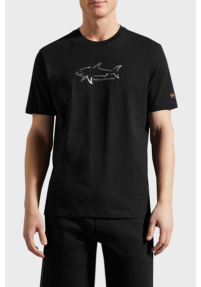 Paul & Shark Erkek T Shirt 23411198 011 Siyah SIYAH Siyah