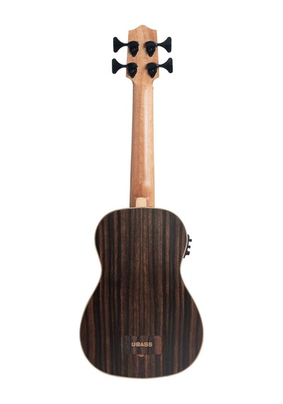 Kala Striped Ebony Perdesiz Akustik-elektro U Bass Akustik Bas Gitar