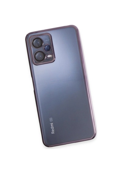 Xiaomi Redmi Note 12 5g Kılıf Razer Lensli Silikon - Mor -