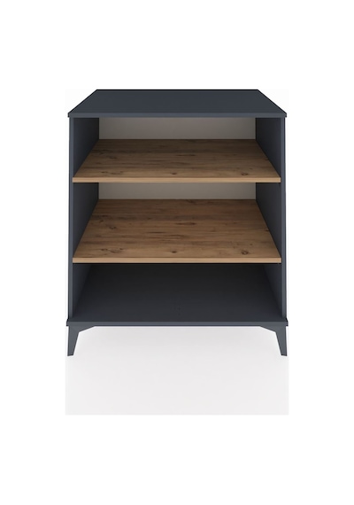 Kronos Şifonyer 2 Raflı 88x59x96 Antrasit-çam Antrasit