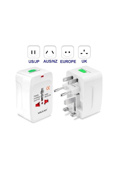 Universal Priz Fiş Çevirici Dönüştürücü Adaptör Tüm Ülkeler