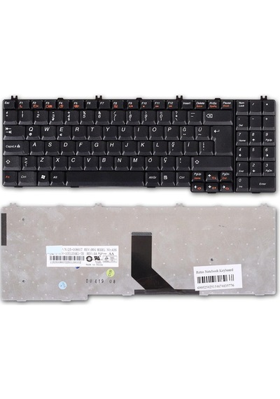 Lenovo Ideapad G550 İle Uyumlu Notebook Klavye - Siyah - Tr