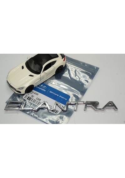 Hyundai Elantra Bagaj 3M 3D Krom Abs Yazı Logo Amblem (524032248)
