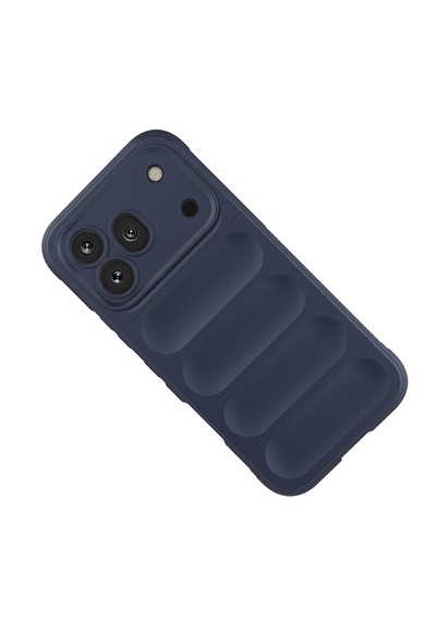 Honor 600 Pro 5g Kılıf Kamera Korumalı Derbe Emici Tpu Oyuklu Arka Yüzey Tasarımlı Silikon Kapak Lacivert