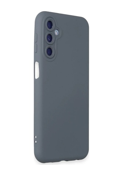 Samsung Uyumlu Galaxy M14 5g Kılıf Nano İçi Kadife Silikon - Gri 0.2M-Çok Renkli