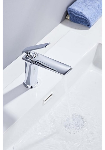 Forma Kısa Lavabo Bataryası Parlak Krom