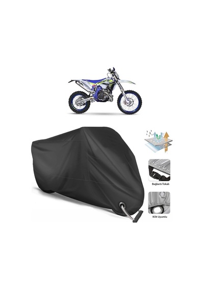 Sherco Enduro 250 Se Factory Motor Branda(Kilit Uyumlu-Siyah (457274421)