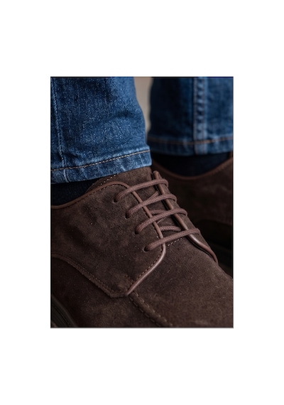 Crc Ayakkabı Kahverengi %100 Hakiki Deri Office & Street Style Ayakkabı - Ultra Lightweight