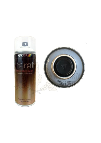 Motip Carat Parlak Çakıl Gri Sprey Boya 400 ML - Ral7001