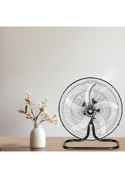 Kumtel KTF-340 Siyah 18 İnç Sanayi Tipi Vantilatör 3in1 60 W,5 Kanatlı, 3 Kademeli, 132 cm Ayarlanabilir Yükseklik