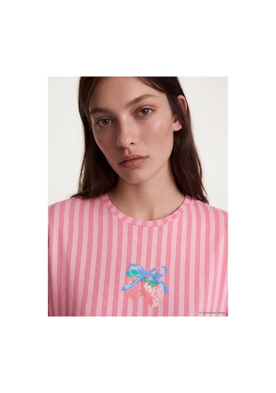 LC Waikiki Alıta Cıty Farkıyla Lcw Dream Pembe Penye Çizgili Kısa Kollu Kadın Gecelik Pembe - 930179652 Pembe LC Waikiki Alıta Cıty Farkıyla Lcw Dream Pembe Penye Çizgili Kısa Kollu Kadın Gecelik Pembe - 930179652 Pembe