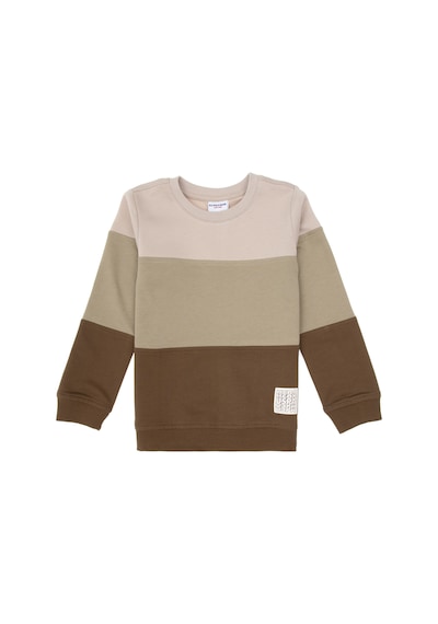 U.S. Polo Assn. Erkek Çocuk Haki Basic Bisiklet Yaka Sweatshirt 50313977-VR027