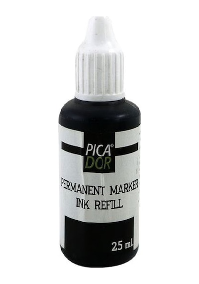 Picador Permanent Mürekkep Siyah 25 Ml