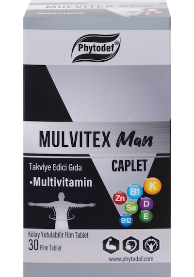 Mulvitex Multivitamin Man - 30 Tablet