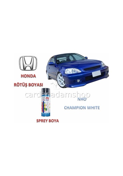 Honda Civic 1996-2001 Rötüş Boyası Nho Champion White 400Ml Sprey (520384488)