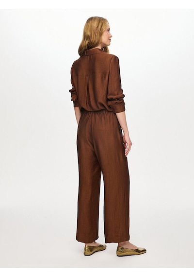 Faik Sönmez Arka Beli Lastikli Kendinden Dokulu Wıdeleg Fit Pantolon W27pnt003 Uw27pnt00330 Kahve Faik Sönmez Arka Beli Lastikli Kendinden Dokulu Wıdeleg Fit Pantolon W27pnt003 Uw27pnt00330 Kahve
