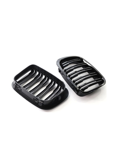 Bmw E46 02-04 Çıft Çızgı M Panjur Böbrek