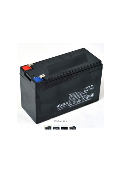 Hsgl İlaçlama Makinası Aküsü 12v8ah /20hr Şarj Edilebilir Akü 6-fmd-8