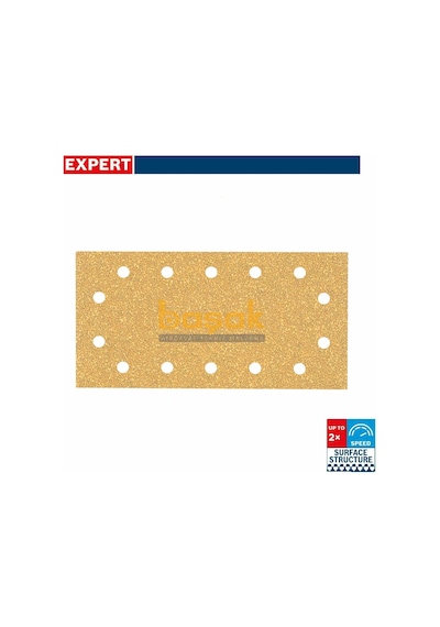 Bosch Expert C470 115 X 230 Mm 10'lu 40 Kum Zımpara Kağıdı 2608900860