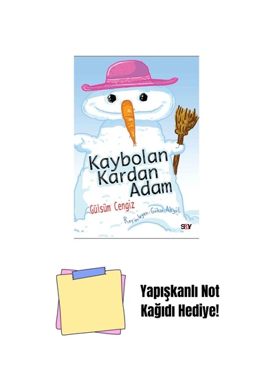 Kaybolan Kardan Adam + Yapışkanlı Not Kağıdı