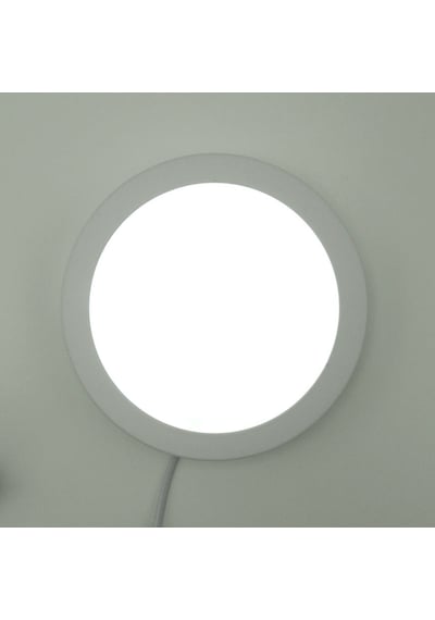 Yuvarlak Sıva Üstü Led Panel Armatür Trafolu Beyaz Gün 12/20/25W Beyaz
