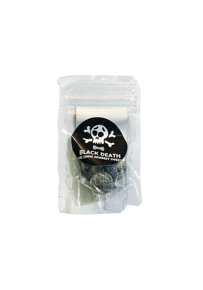 Black Death Mr Simms Sourest Sweet Candy 25g