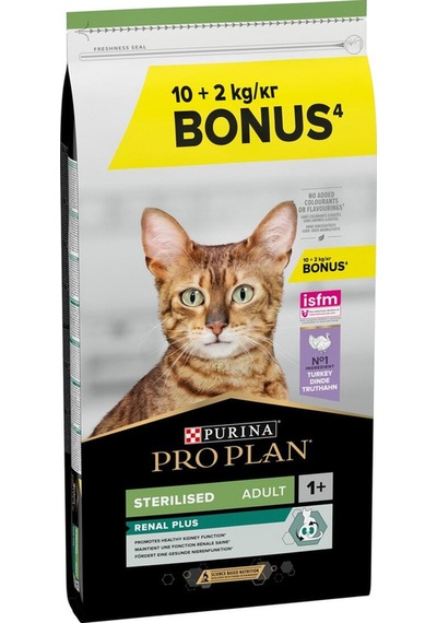 Sterilised Turkey&chicken Kedi Maması - 10+2 Kg
