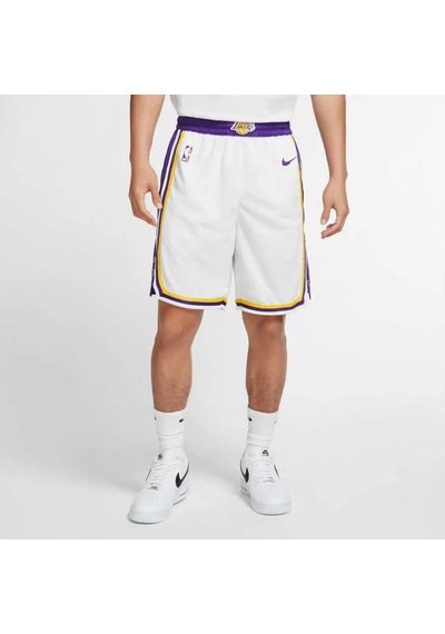 Nike Los Angeles Lakers Mnk Dri-fıt Swingman Short Asc 18 Erkek Şort Beyaz