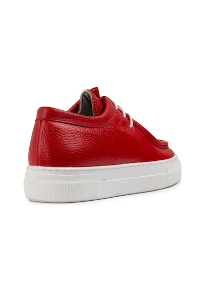 Deery Hakiki Deri Kırmızı Kadın Sneaker - Z1682zkrmc01 Kırmızı