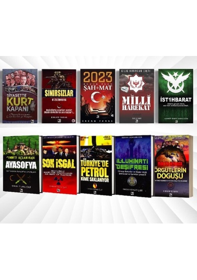 Hazine Seti - 10 Kitap Takım- Çınaraltı Yayınları