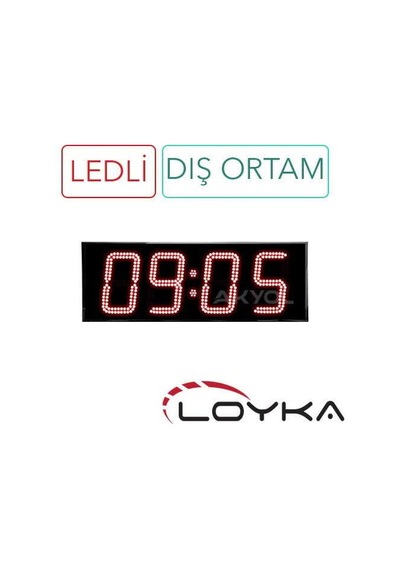 Loyka Stn-154 Nem, Saat, Derece-15 Cm Yazı Yüksekliği