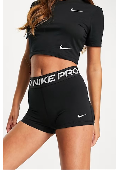 Nike Pro 365 Shorts Tights Black Toparlayıcı 8 Cm Biker Tayt Şort Siyah
