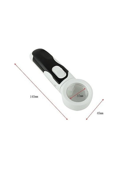 Okuma Ve Takı Kontrol İçin Büyüteç 2 Ledli 8x37mm Mercek