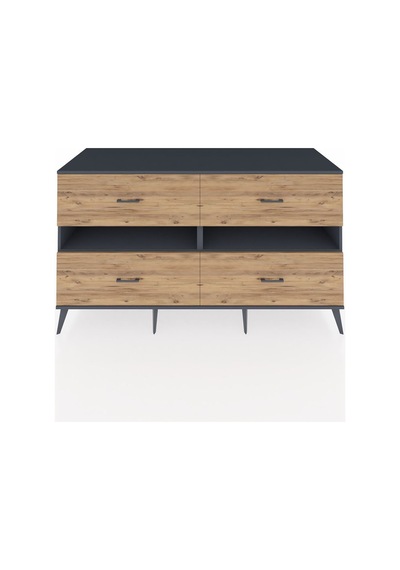 Kronos Konsol 2 Raflı 4 Çekmeceli 176x59x99 Antrasit-antrasit/çam Antrasıt/atlas Çam - Antrasıt Kronos Konsol 2 Raflı 4 Çekmeceli 176x59x99 Antrasit-antrasit/çam Antrasıt/atlas Çam - Antrasıt