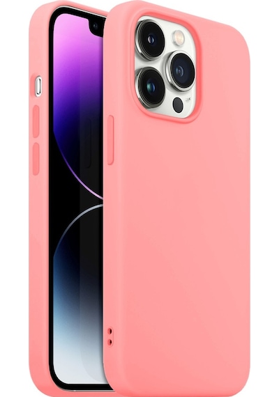 Buff Apple Uyumlu iPhone 14 Pro Max Rubber S Kılıf Mor