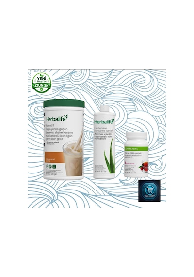 Formül 1 Besleyici Shake Karışımı Aromalı 500 G+ Çay Ve Bitki Ekstreli Aromalı İçecek Tozu Ahududu 51 G + Herbal Aloe Konsantre İçecek 473 Ml