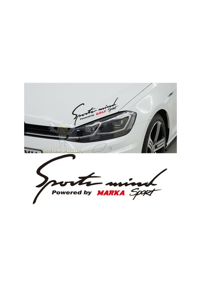 Sport Mind, Istediğiniz Marka Araba, Oto Sticker