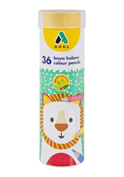 Adel Kuruboya Metal Tüp 36 Renk 375013 Karışık