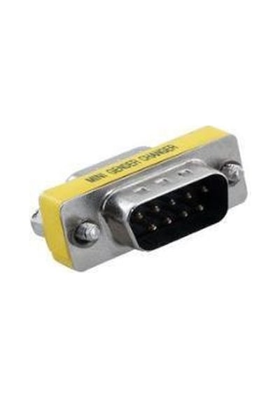 D-Sub Çevirici - 9 Pin - Erkek - Erkek
