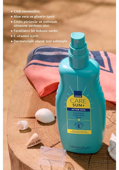 Sun+ After Sun Ferahlatıcı Ve Nemlendirici Gu Neş Sonrası Spreyi 150 Ml. İkili Paket