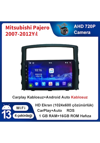 Mitsubishi L200 2014-2007yıl 1gb Ram 16gb Rom Multimedya Carplay