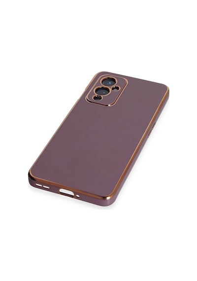 Newface - 15 - One Plus 9 Kılıf Volet Silikon - Ece-umay - - Mor
