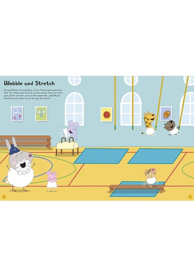 Peppa Pig: Peppa Loves Sport! Sticker Book