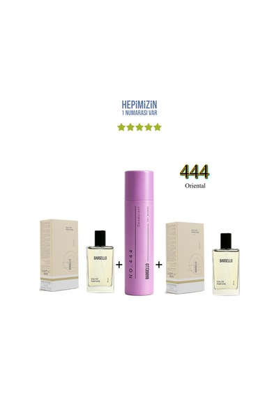 444 + 444 Kadın Parfüm Edp 50 Ml Oriental + No: 444 Kadın Deodora Diğer